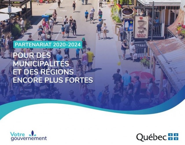 Partenariat 2020-2024 : Pour des municipalités et des régions encore plus fortes