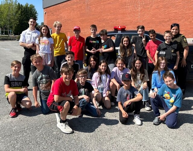 Les cadets de la Sûreté du Québec sont présents cet été à Thetford!