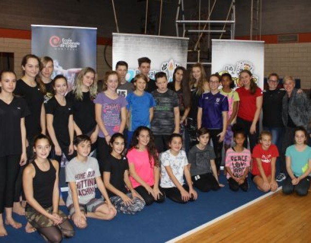 Tournée nationale de détection de talents : Les acrobates de la région performent