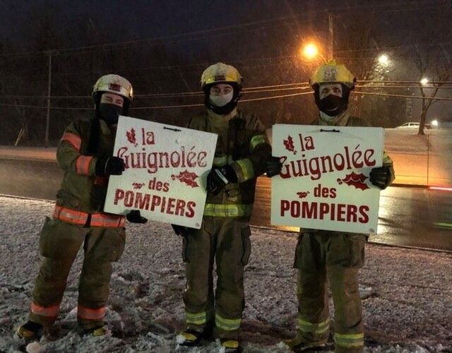 Guignolée des pompiers 2020: « Gens de Thetford, vous êtes INCROYABLES! »