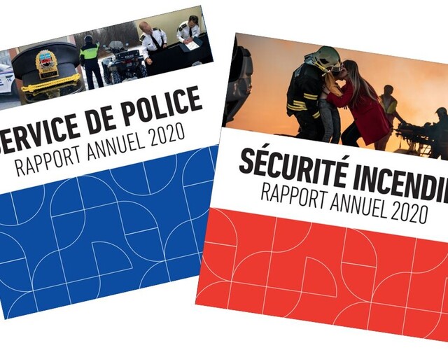 Thetford : Rapports annuels 2020 du Service de police et des pompiers