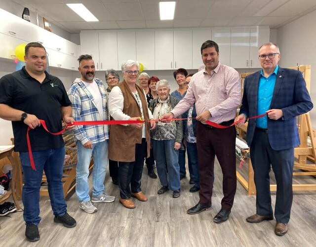 Inauguration du local des Fermières de Pontbriand