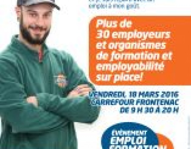 Évènement Emploi Formation 2016 : Plus de 250 emplois disponibles lors de cette 9e édition