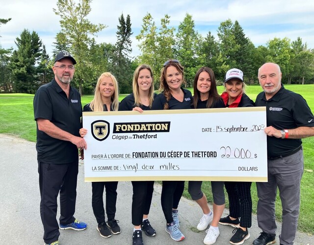 Un franc succès pour la Classique de golf de la Fondation du Cégep de Thetford