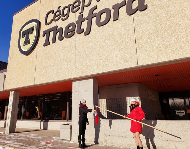 Un franc succès pour la Guignolée du Cégep de Thetford