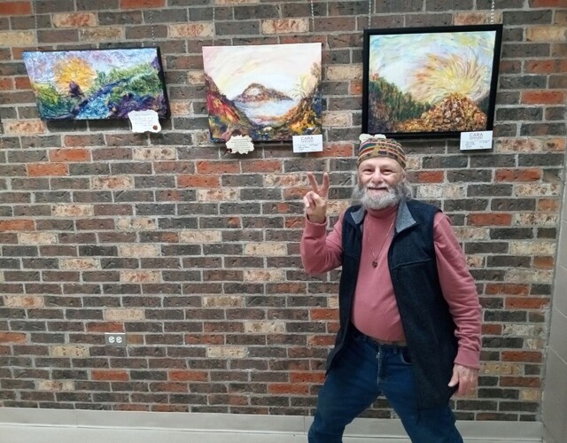 Exposition de l'artiste Marcel Lafleur