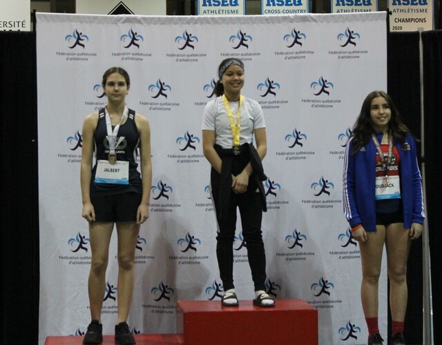 Championnat provincial civil d'athlétisme: Le bronze pour Mélodie Boudjack