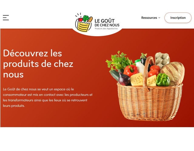 Lancement du nouveau site web Le Goût de chez nous