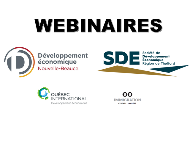 Webinaires : L'ABC du Recrutement international et Recrutement international