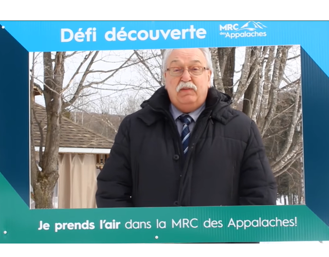 Le Concours Défi Découverte « Je prends l'air dans la MRC des Appalaches! » se poursuit jusqu'au 28 mars