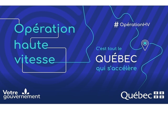 Opération haute vitesse: Quelque 55,4 millions de dollars pour brancher 8951 foyers en Chaudière-Appalaches d'ici septembre 2022