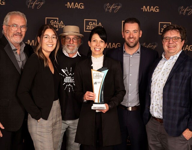 Le Mont Adstock | Récipiendaire du prix Bâtisseur au Gala Zénith 2023