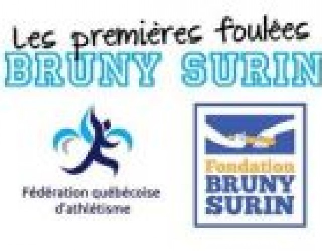 Les premières foulées Bruny Surin de passage à Thetford Mines !