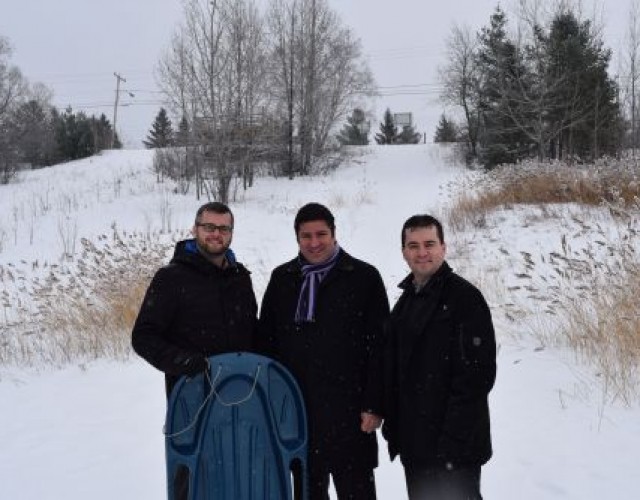 Secteur Black Lake : Nouveau site de glissade et de planche à neige