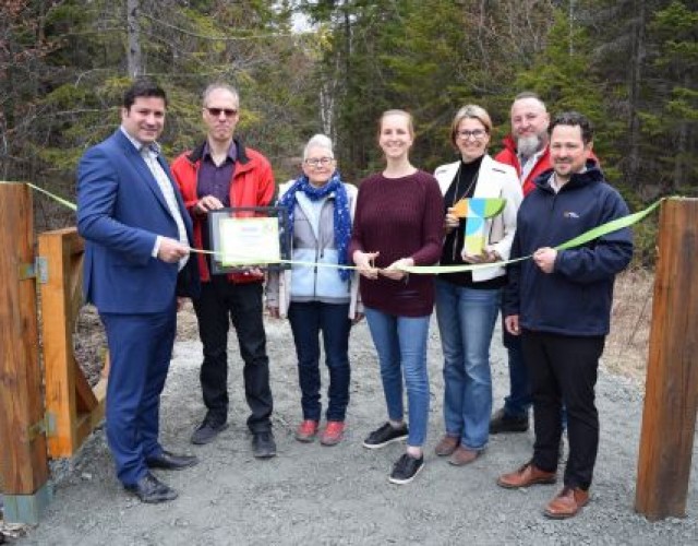 Projet d'aménagement du parc Saint-Alphonse : 2,2 km de sentiers à découvrir