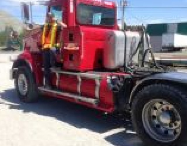 Services Sanitaires Denis Fortier fait l'essai d'un camion alimenté au gaz naturel