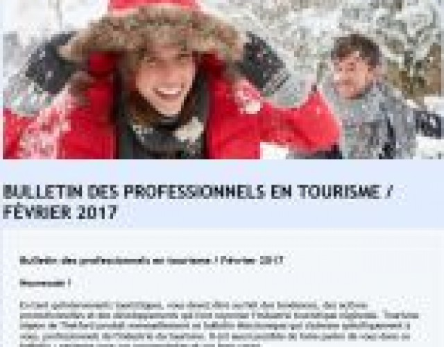 Tourisme région Thetford : Lancement du Bulletin des professionnels en tourisme