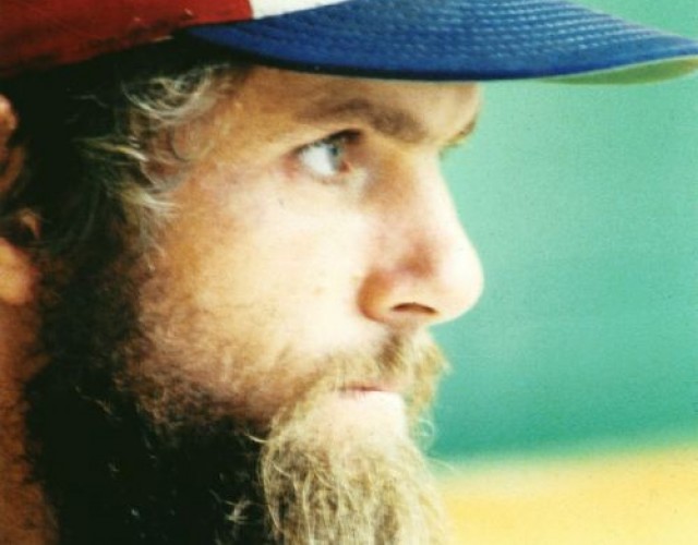 ‘Spaceman' Bill Lee en uniforme pour les Blue Sox le 1er juillet