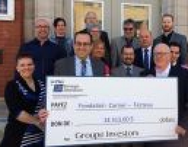 Le Groupe Investors supporte la Fondation Carrier-Fecteau