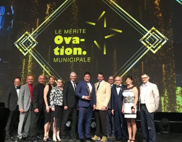 Mérite Ovation municipale : Le Centre de congrès de Thetford reçoit les honneurs!