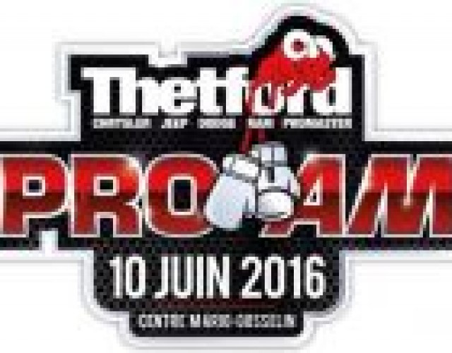 Gala de boxe Pro Am Thetford Chrysler : dévoilement de la carte