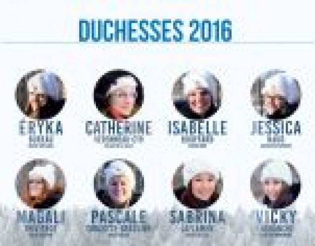 Voici les huit duchesses du Carnaval de Thetford 2016!