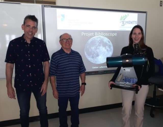 Réseau des bibliothèques publiques de Thetford: Nouveau service de prêt de télescopes