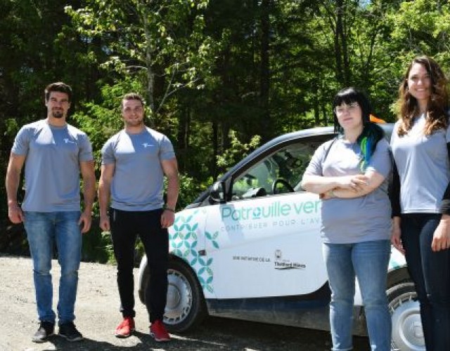 Patrouille verte : La Ville encourage la population à adopter de bonnes pratiques environnementales