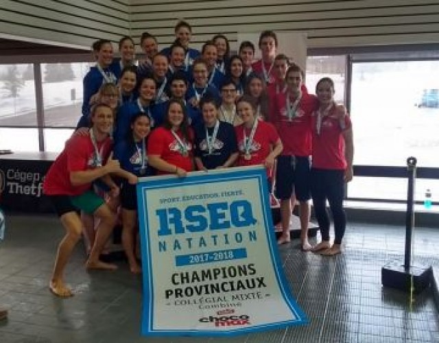 Le Cégep de Thetford accueille la finale provinciale de natation