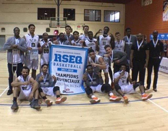 Les Filons basketball champions provinciaux